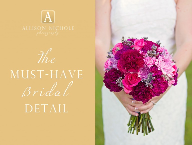 The Must-Have Wedding Detail. Allison Nichole Photography