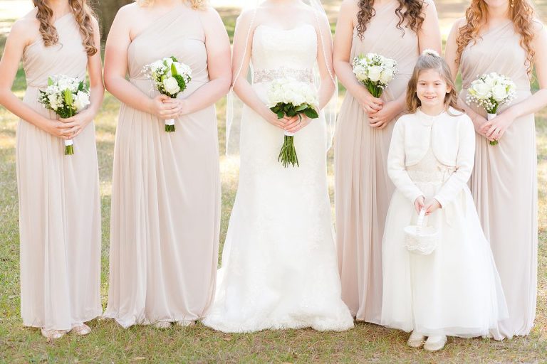 Classic White and Gold Wedding in Tallahassee, Florida | Allison Nichole Photography