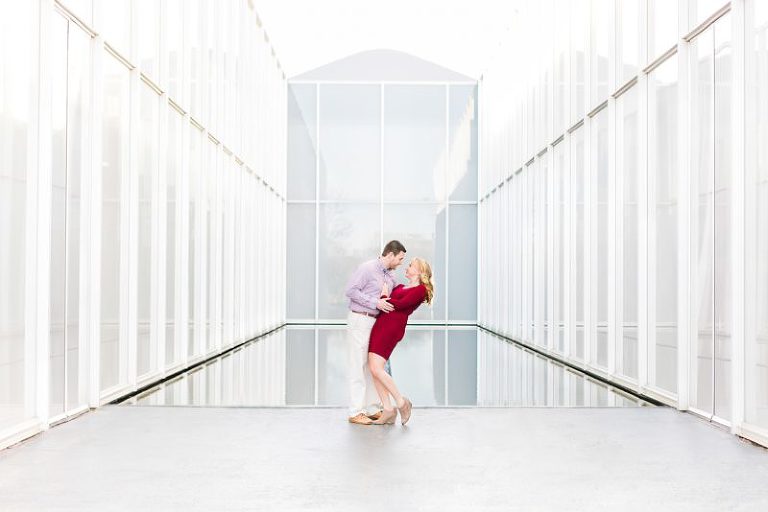 Raleigh Engagement at The Museum of Art | Allison Nichole Photography