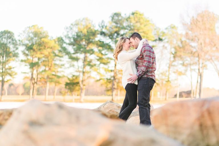 Raleigh Engagement at Museum of Art | Allison Nichole Photography