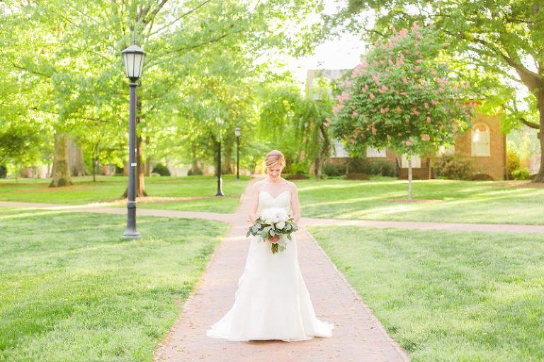 University of North Carolina Bridal Portraits | Allison Nichole Photography