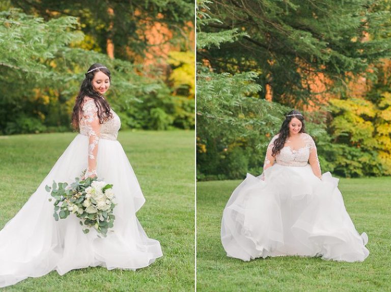 Reynolda Gardens Bridal Portraits | Allison Nichole Photography