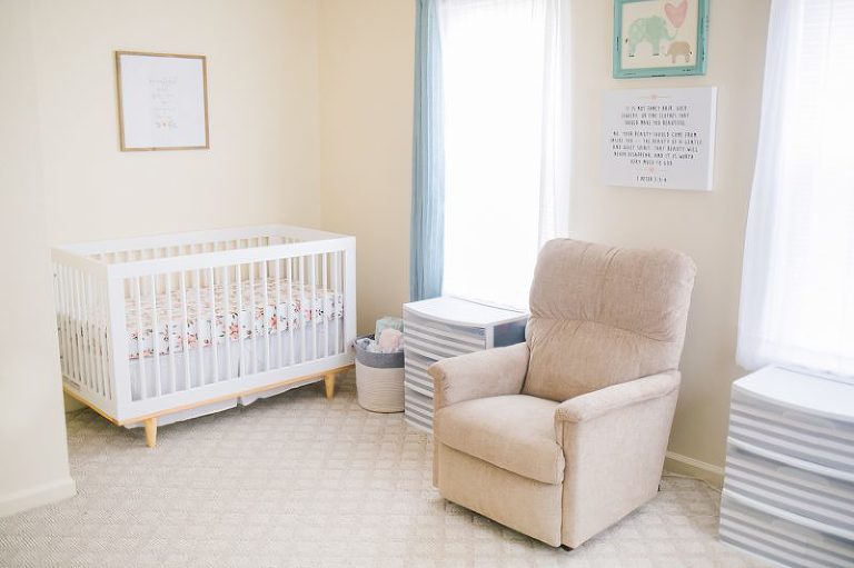 Baby Girl Nursery | Allison Nichole Photography